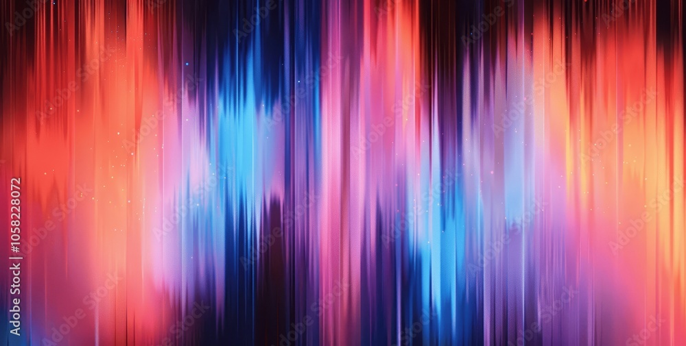 Poster 4k gradient colorful abstract background with grain and noise