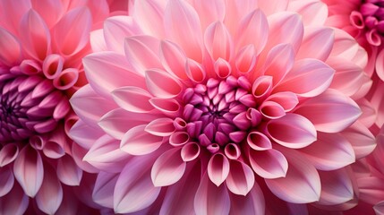 Close-up of a vibrant pink dahlia flower in full bloom, showcasing delicate petals and rich color, ideal for nature and floral-themed shopping designs
