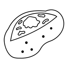 Stuffed Potato Icon