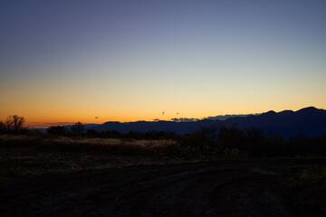 夕暮れの荒野_2
