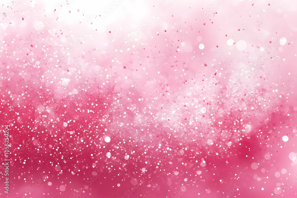 Poster pink sparkle abstract background with bokeh lights