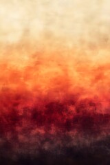 Fototapeta premium An abstract gradient featuring warm tones of orange, red, and dark shades, creating a soothing and serene atmosphere. Perfect for backgrounds or artistic projects.