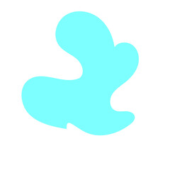 Bright summer Color abstract shapes vectors 