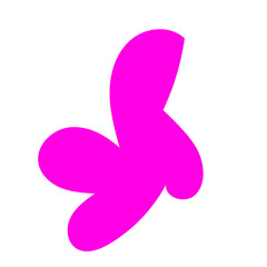 Bright summer Color abstract shapes vectors 