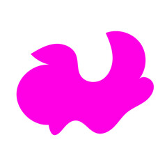 Bright summer Color abstract shapes vectors 