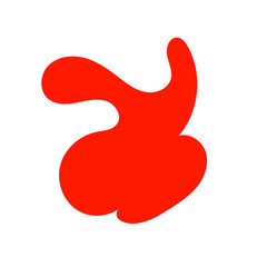 Bright summer Color abstract shapes vectors 