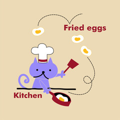 Cartoon illustration designs are suitable for children's t-shirt designs, screen printed t-shirts, greeting cards and others.