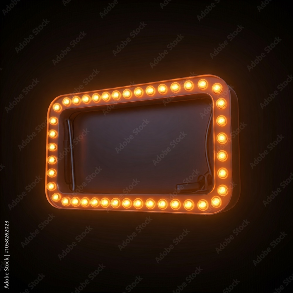 Poster neon sign