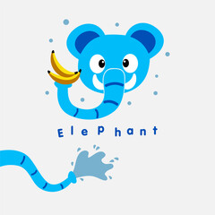 Cartoon illustration designs are suitable for children's t-shirt designs, screen printed t-shirts, greeting cards and others.