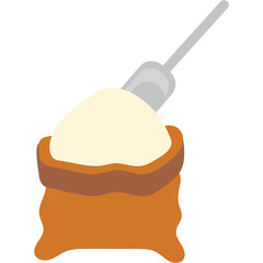 Flour Illustration