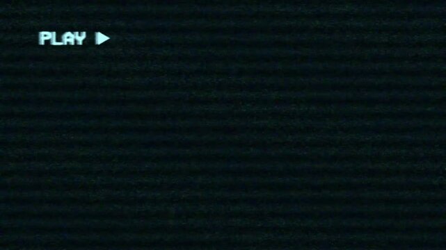 Old film VHS tv overlay effect, Retro noise tv grain texture footage .