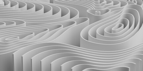 paper style wave background	