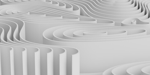 paper style wave background	