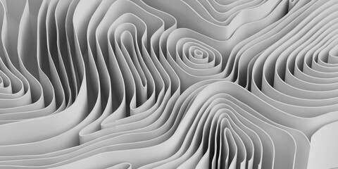 paper style wave background	