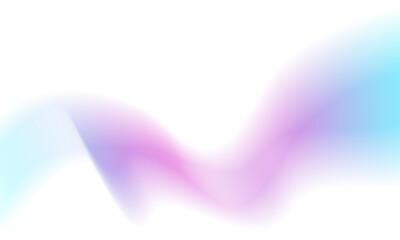 abstract colorful wave gradient color purple blue on white background design