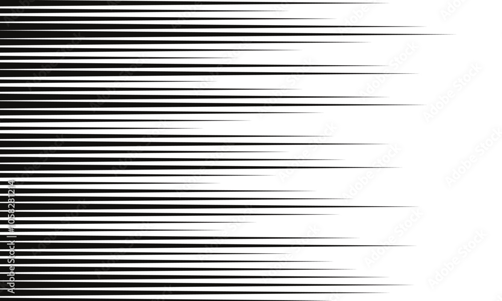 Poster abstract seamless horizontal speed line pattern suitable for banner, poster.