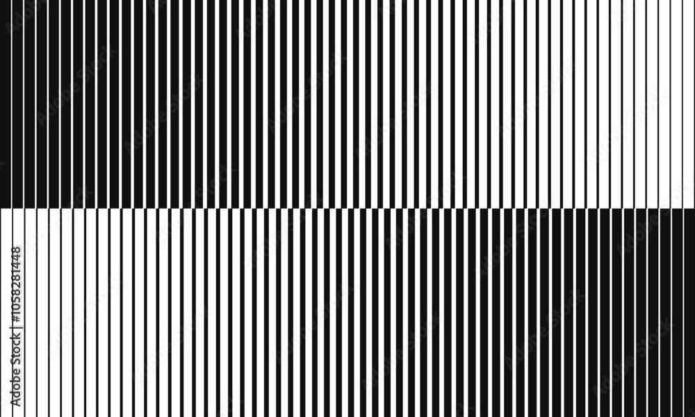 Poster abstract seamless opart stylish pattern suitable for banner, poster.