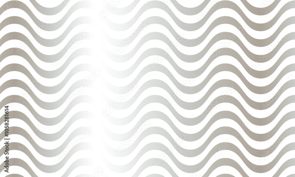 Poster abstract gradient smooth wave line pattern suitable for banner, poster.