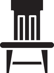 Chair Glyph Icon