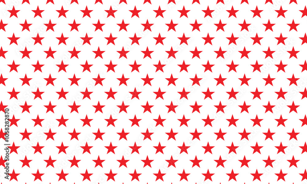 Poster abstract red star pattern suitable for banner, poster.