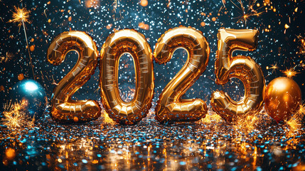 High-resolution image featuring the text "2025" in a bold, modern font, perfect for New Year themes, future concepts, and design projects.
