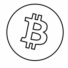 Obraz premium symbol crypto