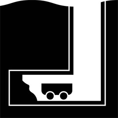 Underground Mining Icon
