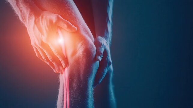 Hand wrapped around thigh with bent leg, hamstring pain, muscle stretch