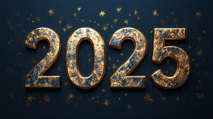 High-resolution image featuring the text "2025" in a bold, modern font, perfect for New Year themes, future concepts, and design projects.
