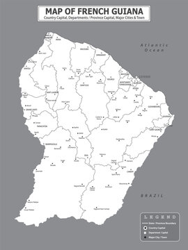 American Countries Geography Political map. Political map of country with capital, province or state capital, major cities and town.