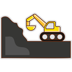Surface Mining Sticker
