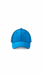 Fototapeta premium Blue Baseball Cap Mockup