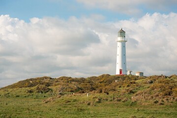 Cape Egmont Lighthouse: Coastal Beauty on a Sunny Day