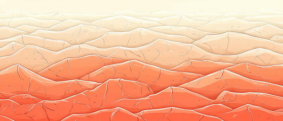 Abstract Mountain Range.