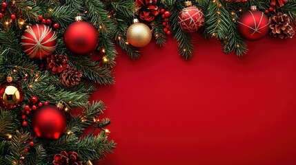 Festive Christmas Tree Decorations and Ornaments