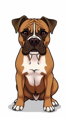 Obraz premium Boxer Dog