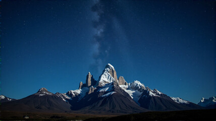 Snow Covered Mountains