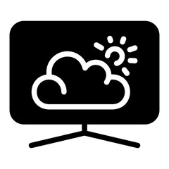 weather forecast Solid icon
