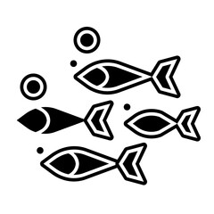 school of fish icon