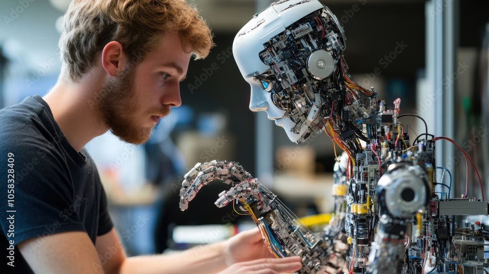 Poster a researcher working with an advanced ai agent created by google