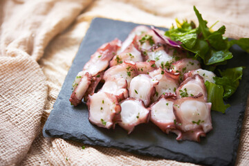 Seasoned octopus with vinegar © mnimage
