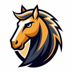 horse head silhouette