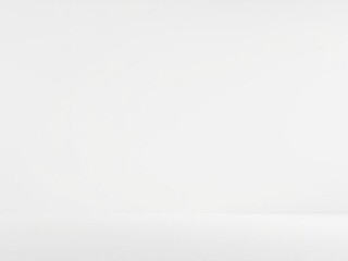 A clean and minimalist white space background, perfect for showcasing products and designs, backdrop, empty