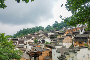 Fototapeta premium view of Wuyuan