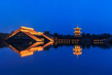 Fototapete Rund temple of heaven beijing china © Bai
