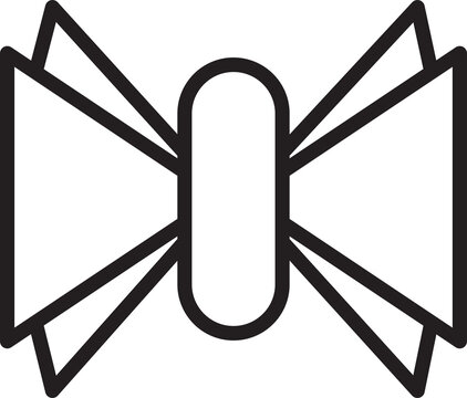 recommend clip art: Bow Tie Line Art