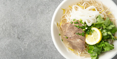 Pho noodle, Vietnamese rice noodle