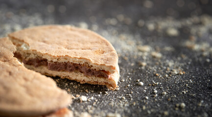 chocolate chip cookie, cookie close-up