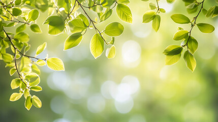 green leaves background