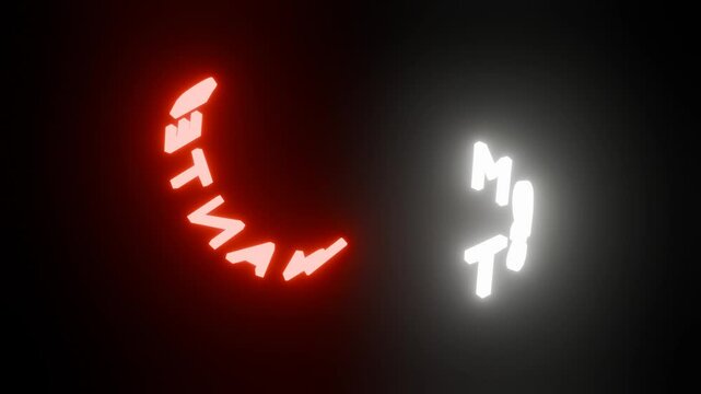 most wanted text animation